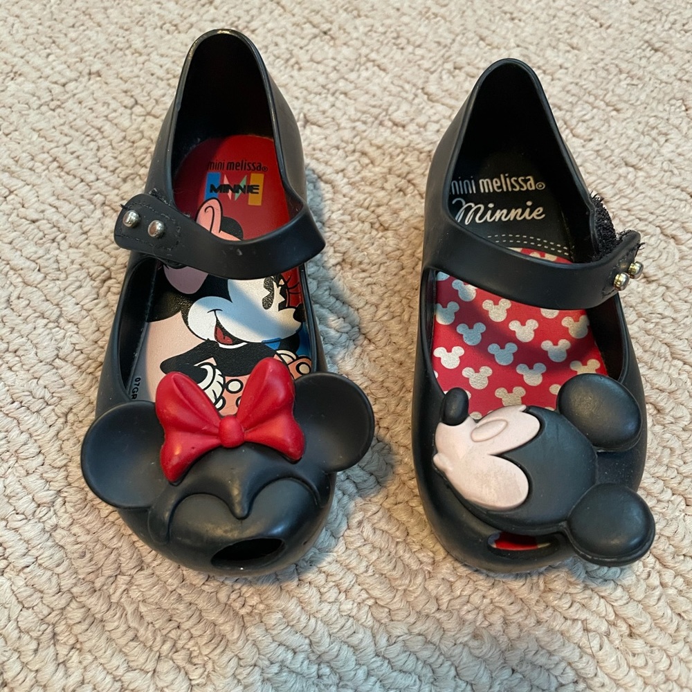 Mini Melissa Mickey/Minnie shoes